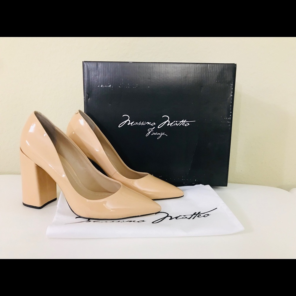 Beautiful nude heels shoes